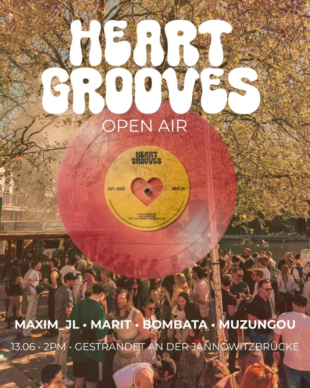 Heart Grooves — Sat 13 June